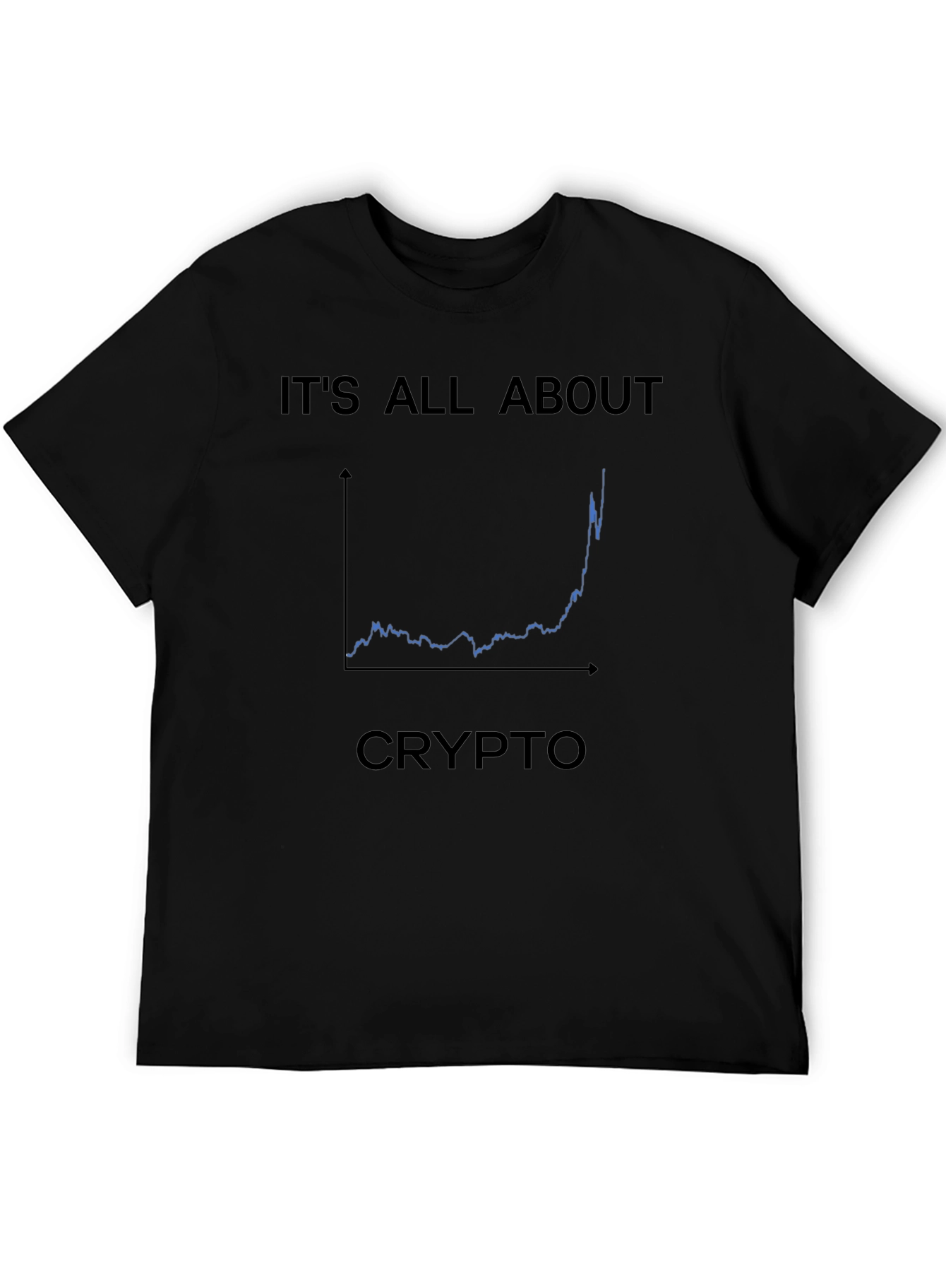 Crypto Chart T-Shirt - Its All About Crypto!