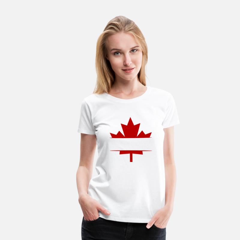 Elbows Up Canada Maple Leaf - Never 51st State