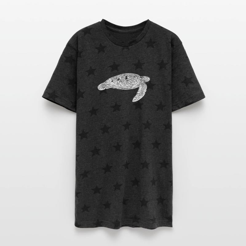 Elegant Floating Vintage Water Turtle