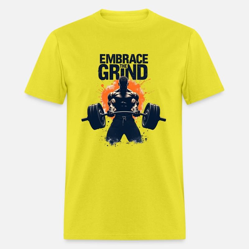 Embrace The Grind – Bodybuilding Gym T-Shirt
