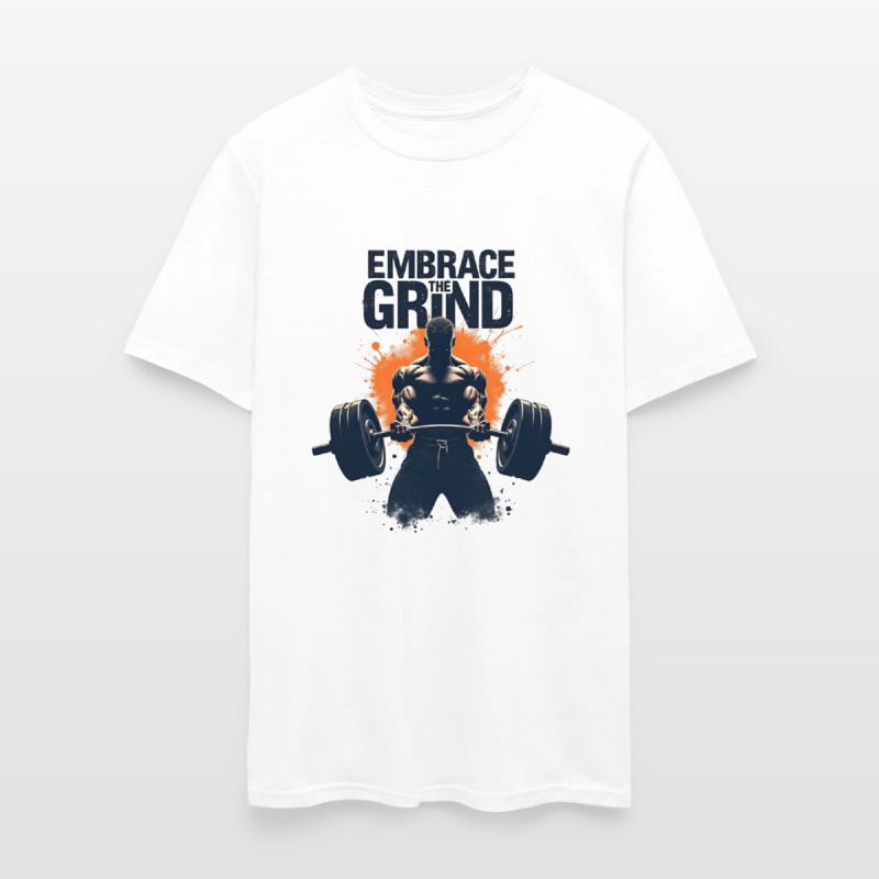 Embrace The Grind – Bodybuilding Gym T-Shirt