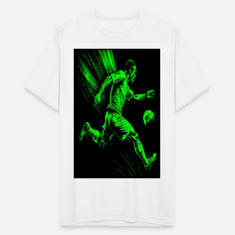 Emerald Striker,Illustration of Footballer