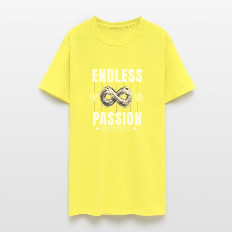 Endless Passion – Love Infinity Symbol Graphic