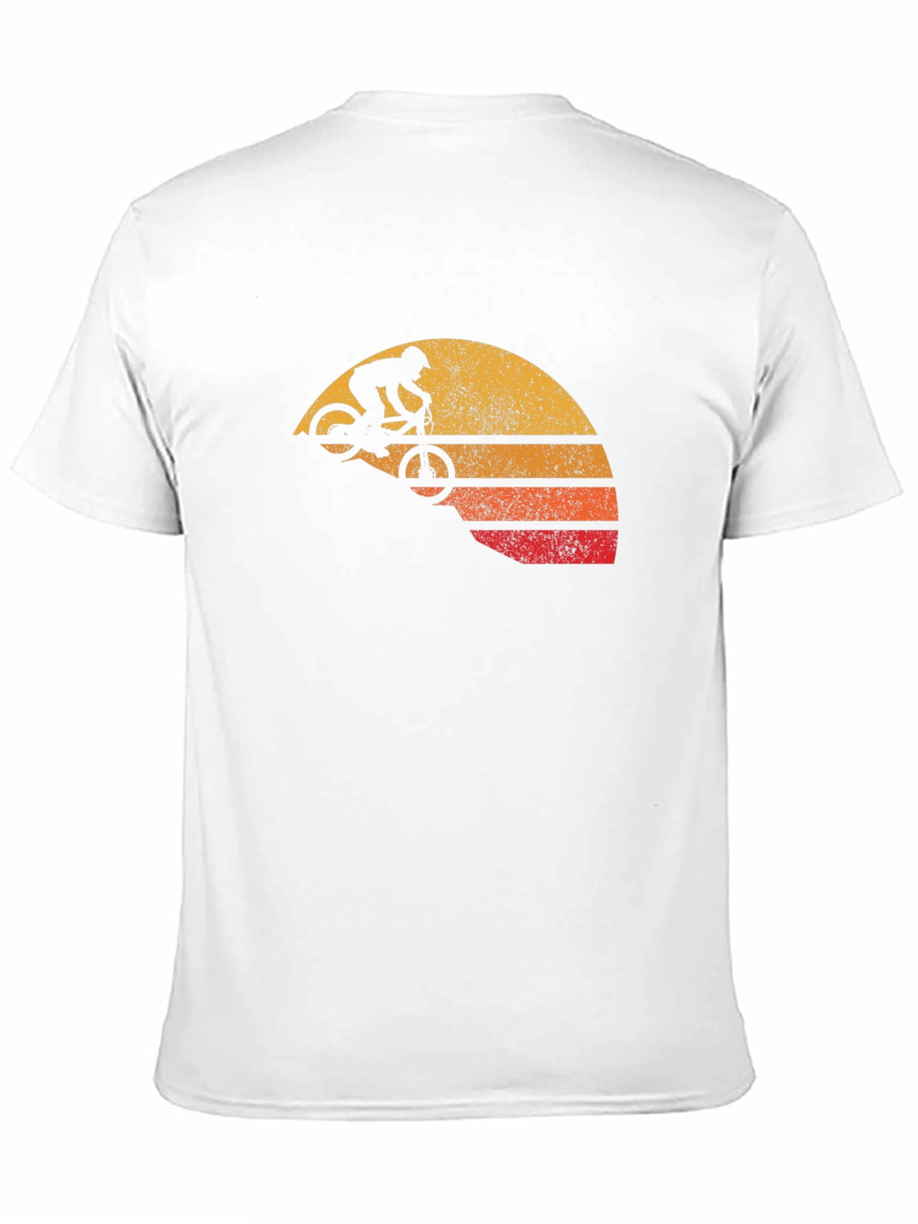 Retro Mountain Biker T-Shirt - Classic Graphic Tee
