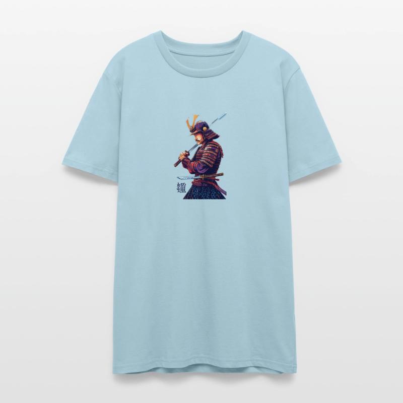 Epic Japanese Samurai Warrior Illustration