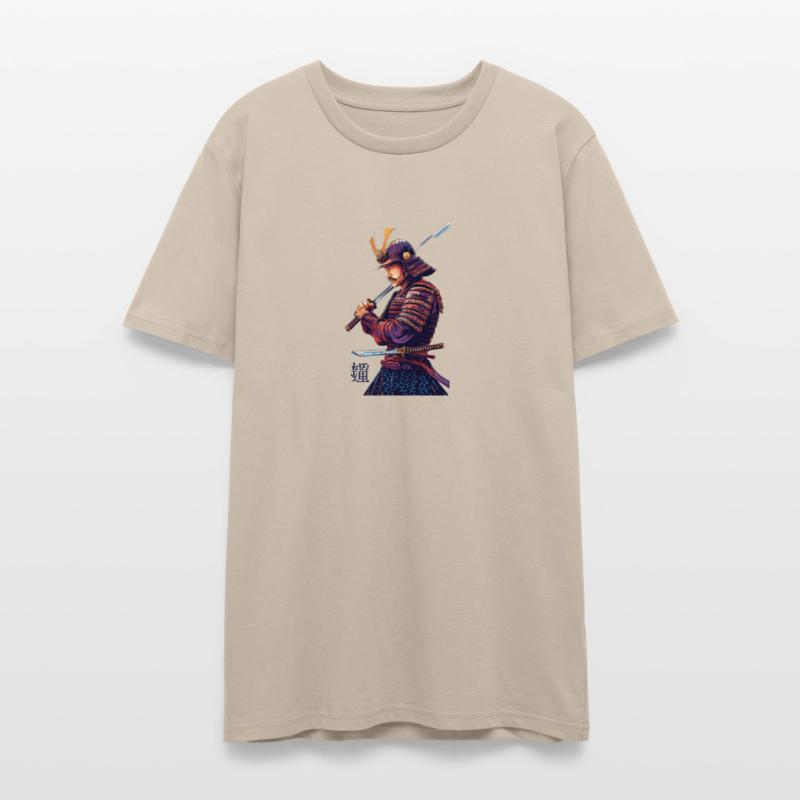 Epic Japanese Samurai Warrior Illustration