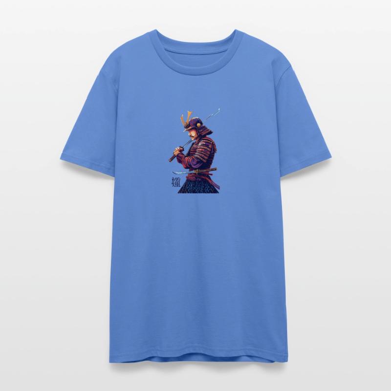 Epic Japanese Samurai Warrior Illustration