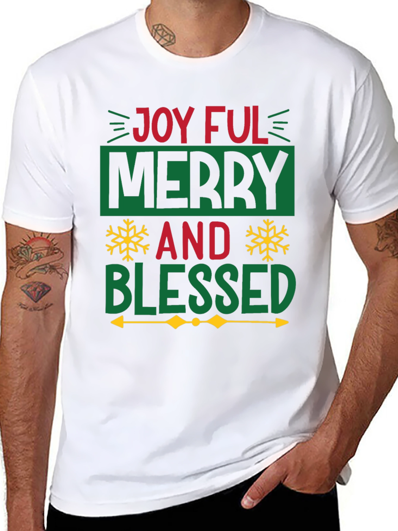 Joyful Merry and Blessed T-Shirt