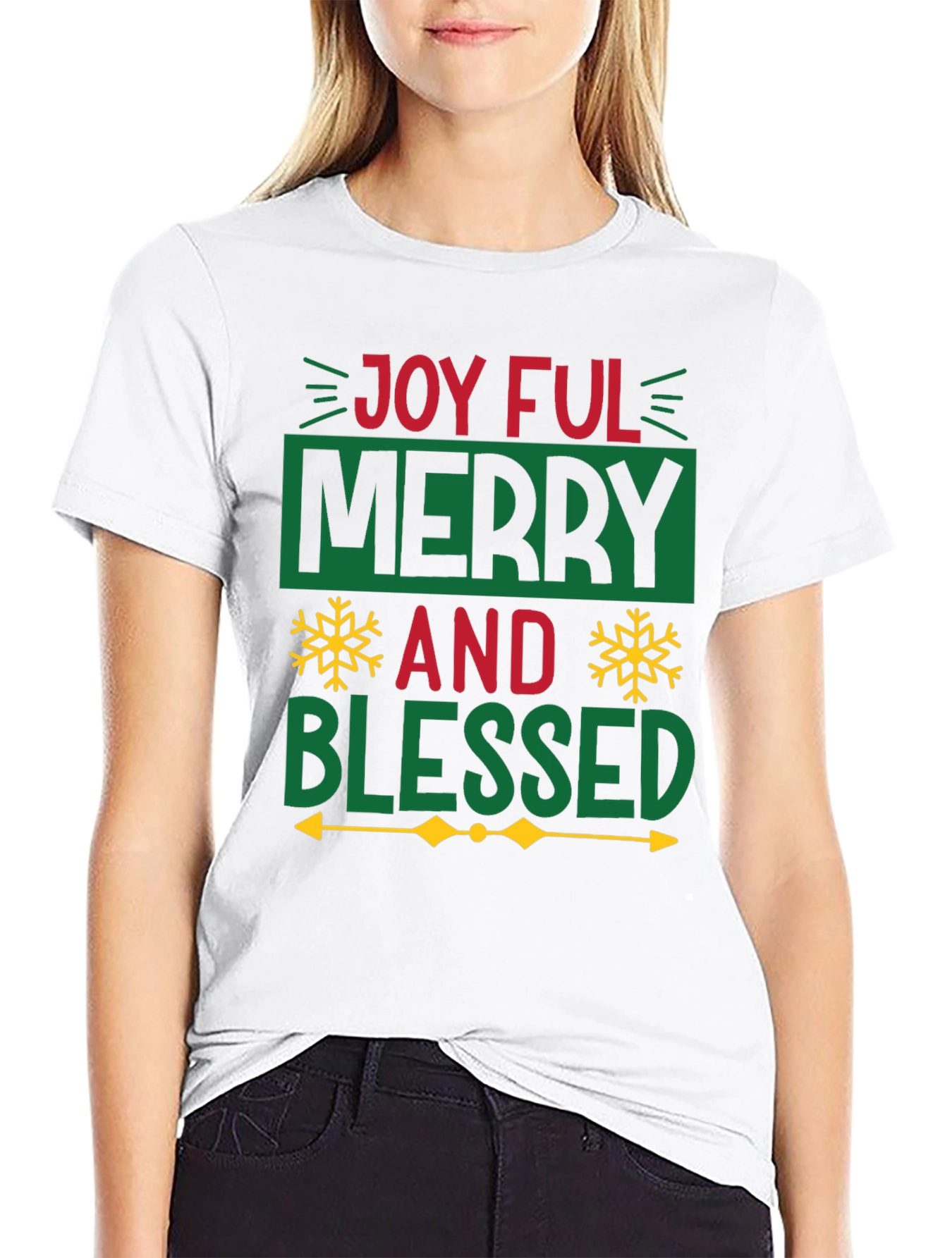 Joyful Merry and Blessed T-Shirt