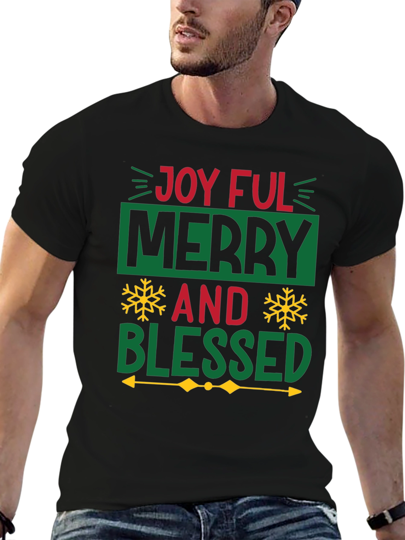 Joyful Merry and Blessed T-Shirt