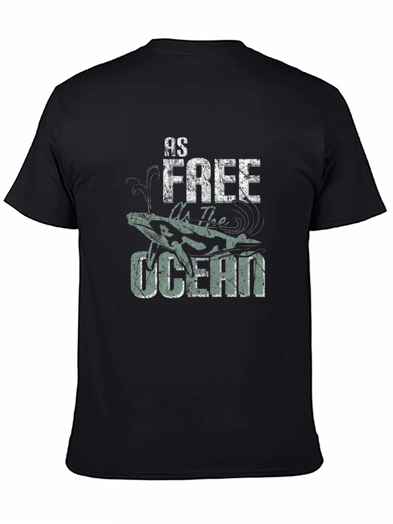 As Free As The Ocean Graphic Tee