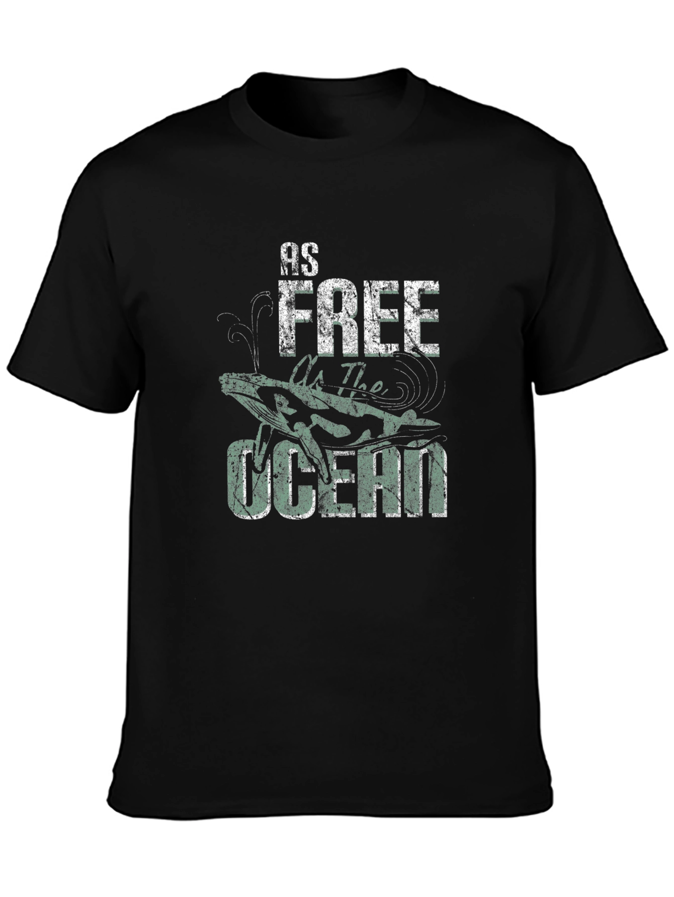 As Free As The Ocean Graphic Tee