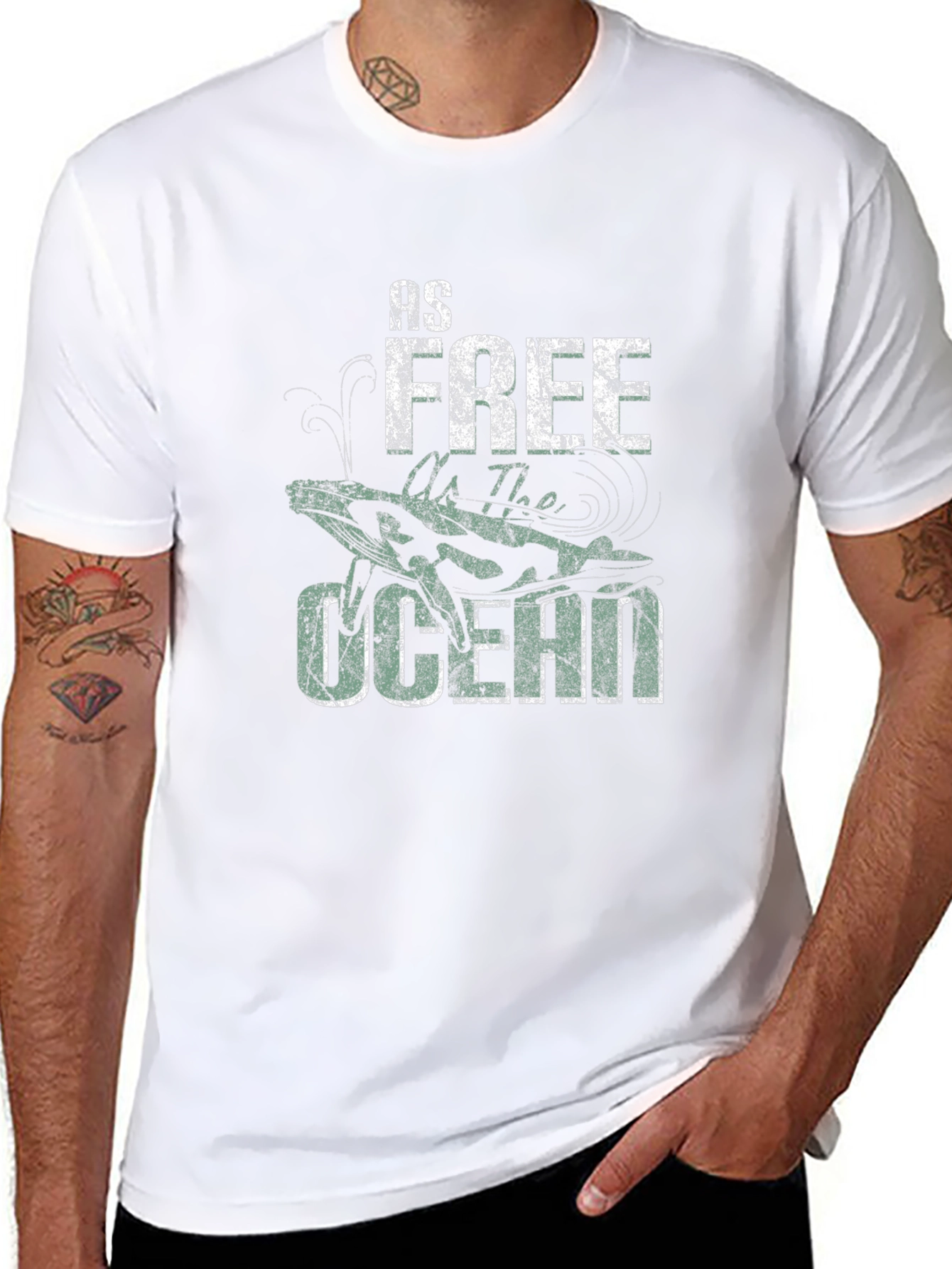 As Free As The Ocean Graphic Tee