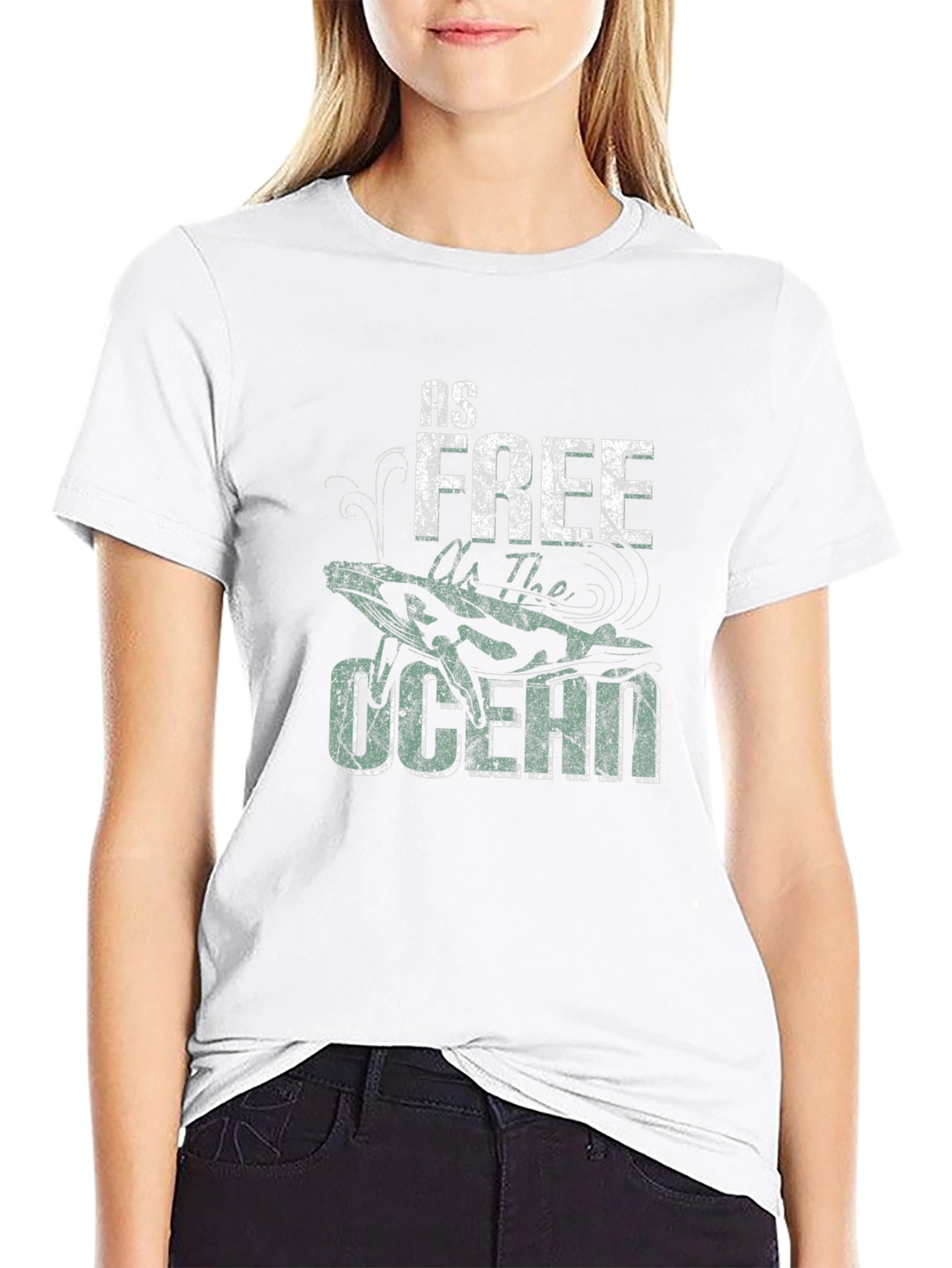 As Free As The Ocean Graphic Tee