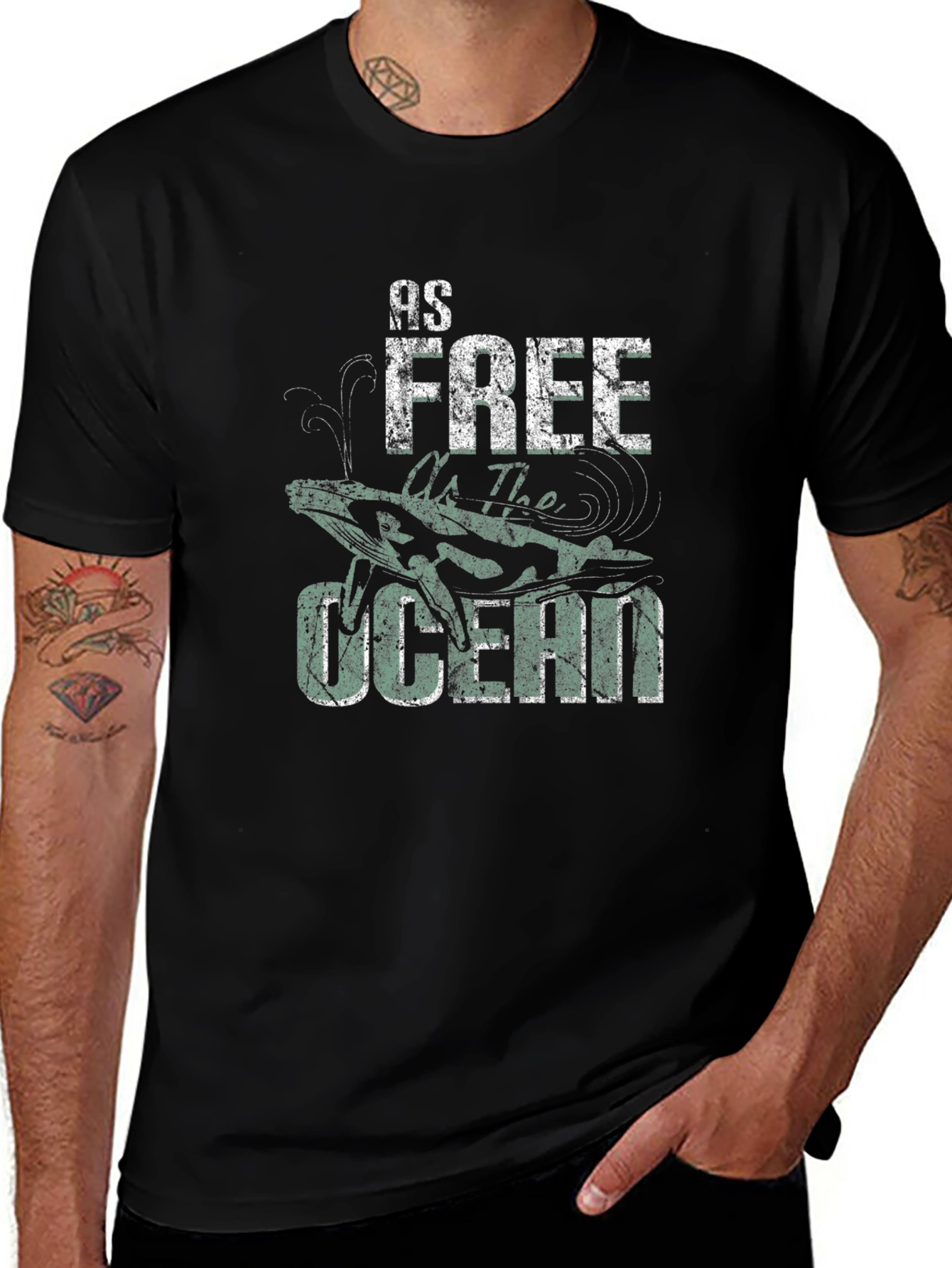 As Free As The Ocean Graphic Tee