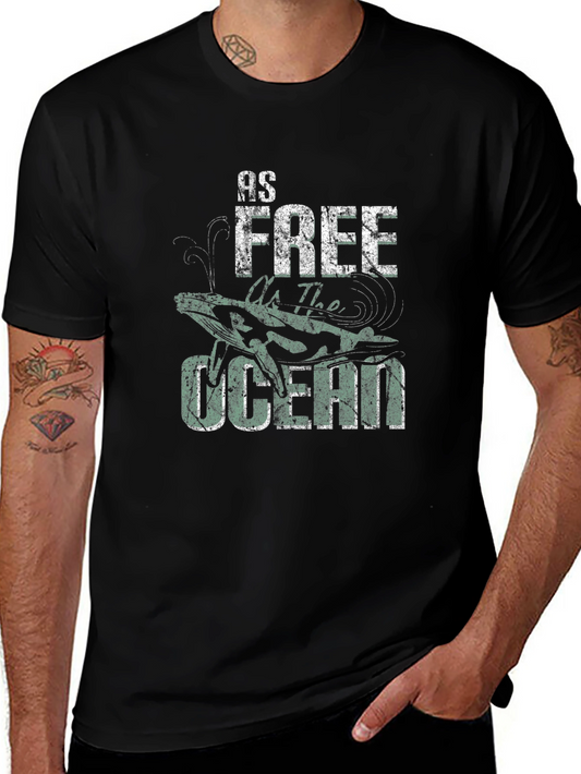 As Free As The Ocean Graphic Tee
