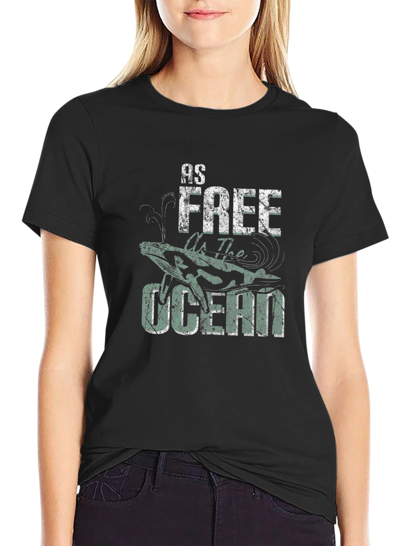 As Free As The Ocean Graphic Tee