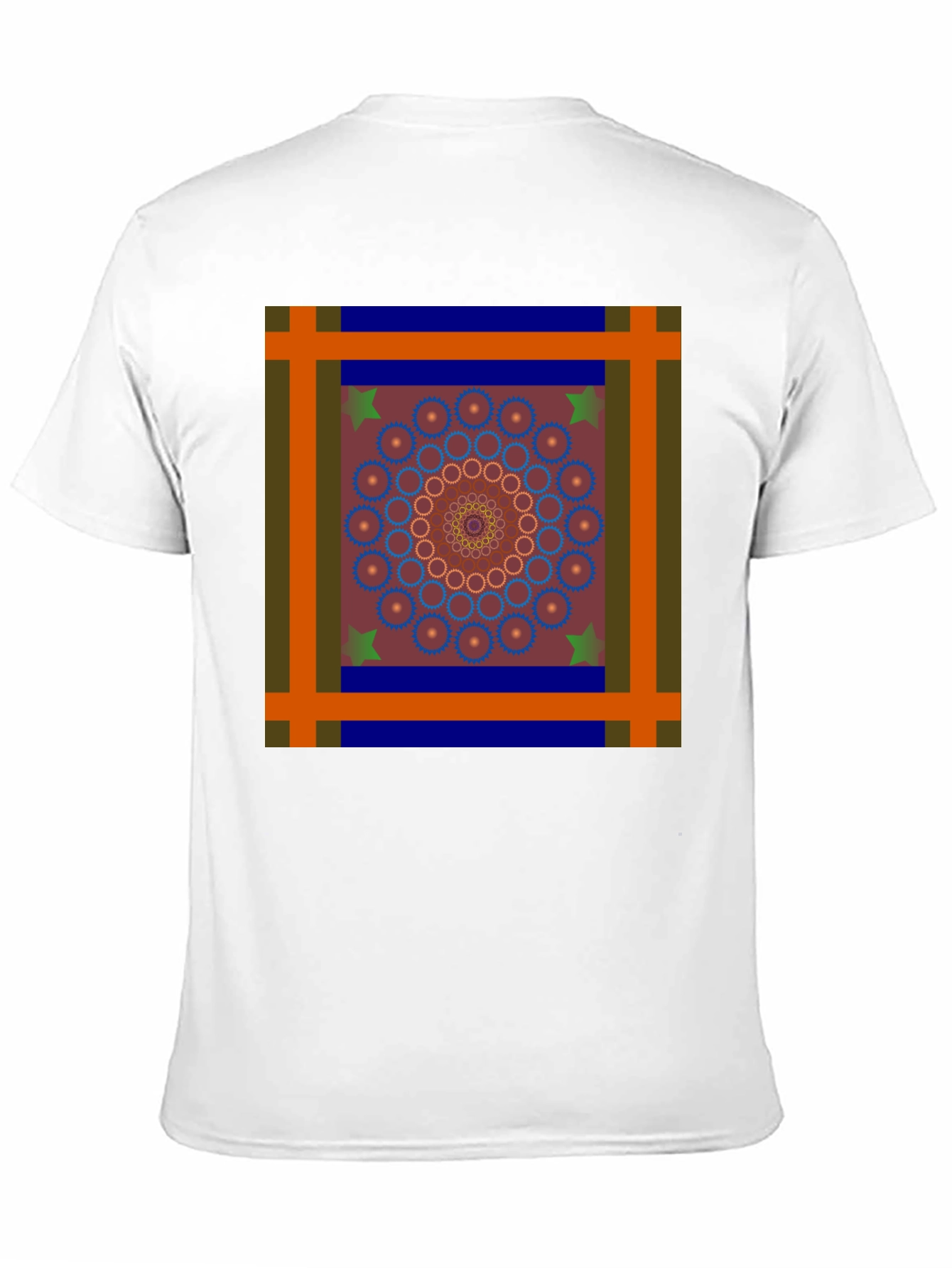 Geometric Mandala Graphic Tee - Unique Design