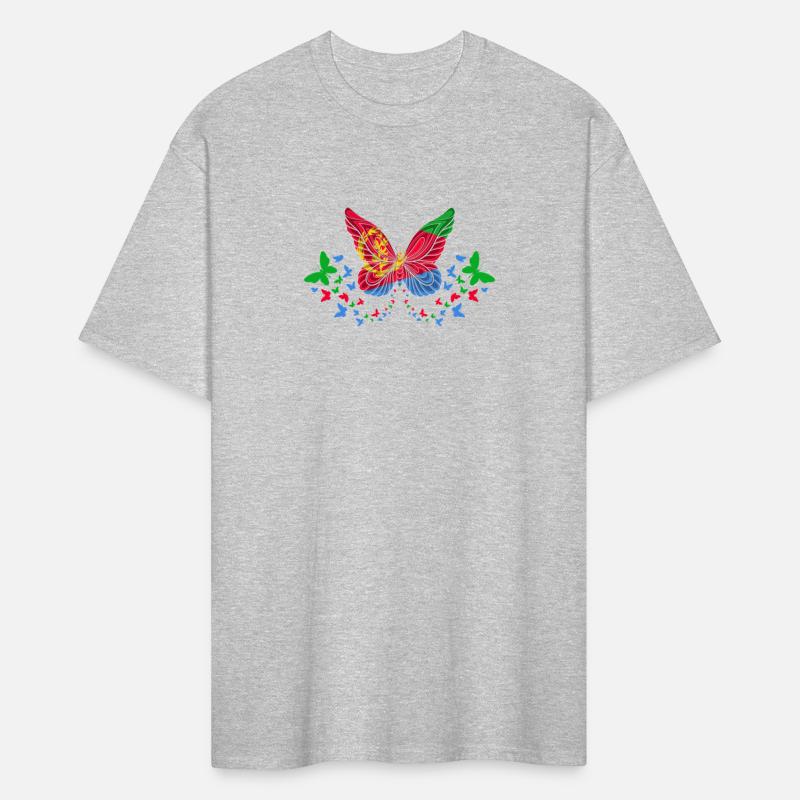 Eritrea Eritrean Eritrea Flag Butterflies