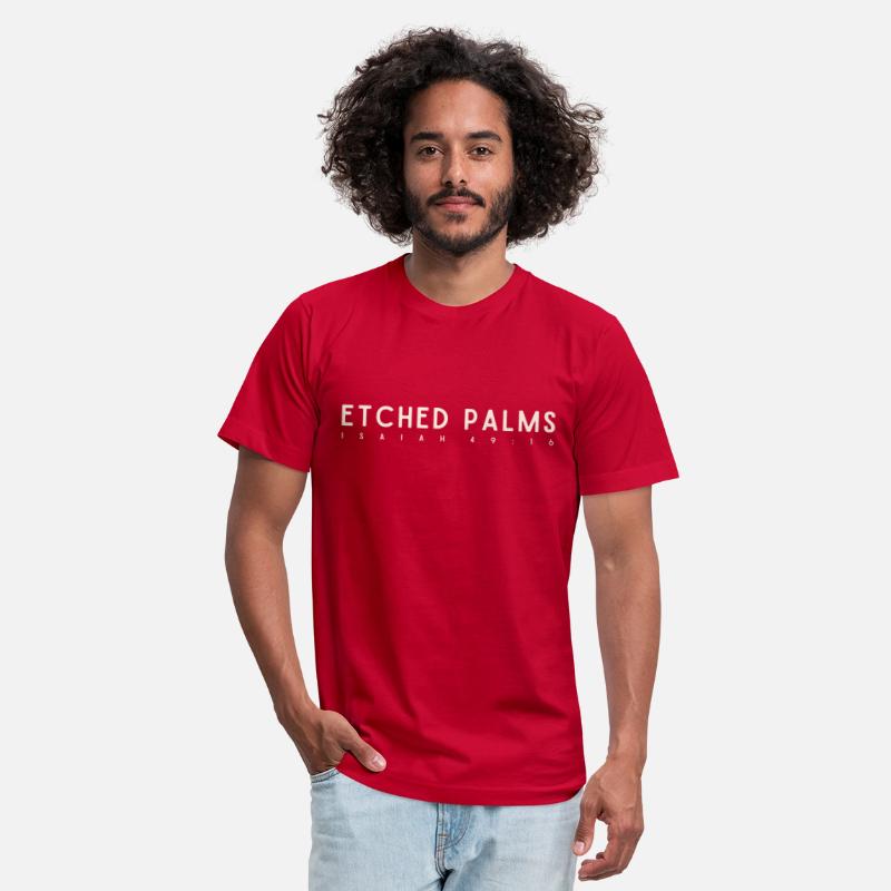 Etched Palms Dark Graphic Tee