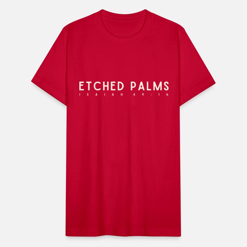 Etched Palms Dark Graphic Tee