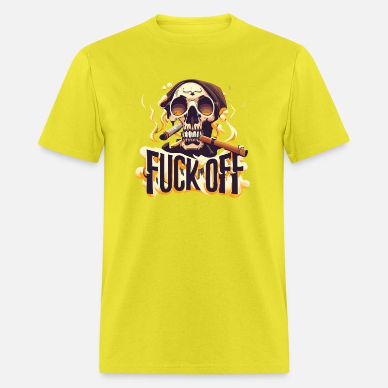 Eternal Smoke Of Death with "FUCK OFF" Quotes