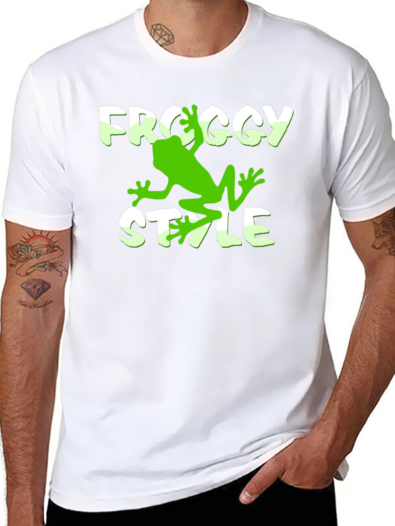 Froggy Style T-Shirt - Cool Graphic Tee