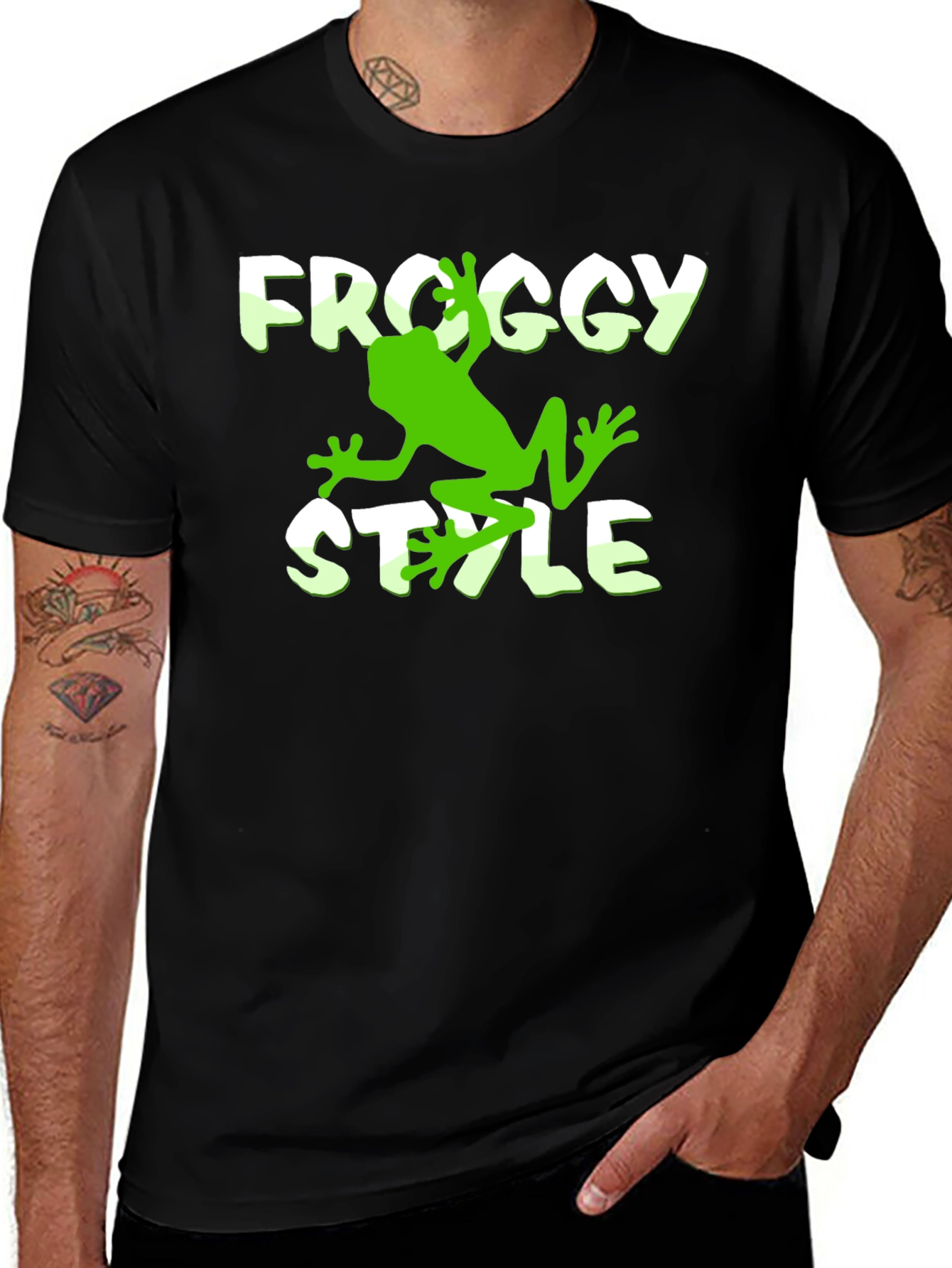Froggy Style T-Shirt - Cool Graphic Tee