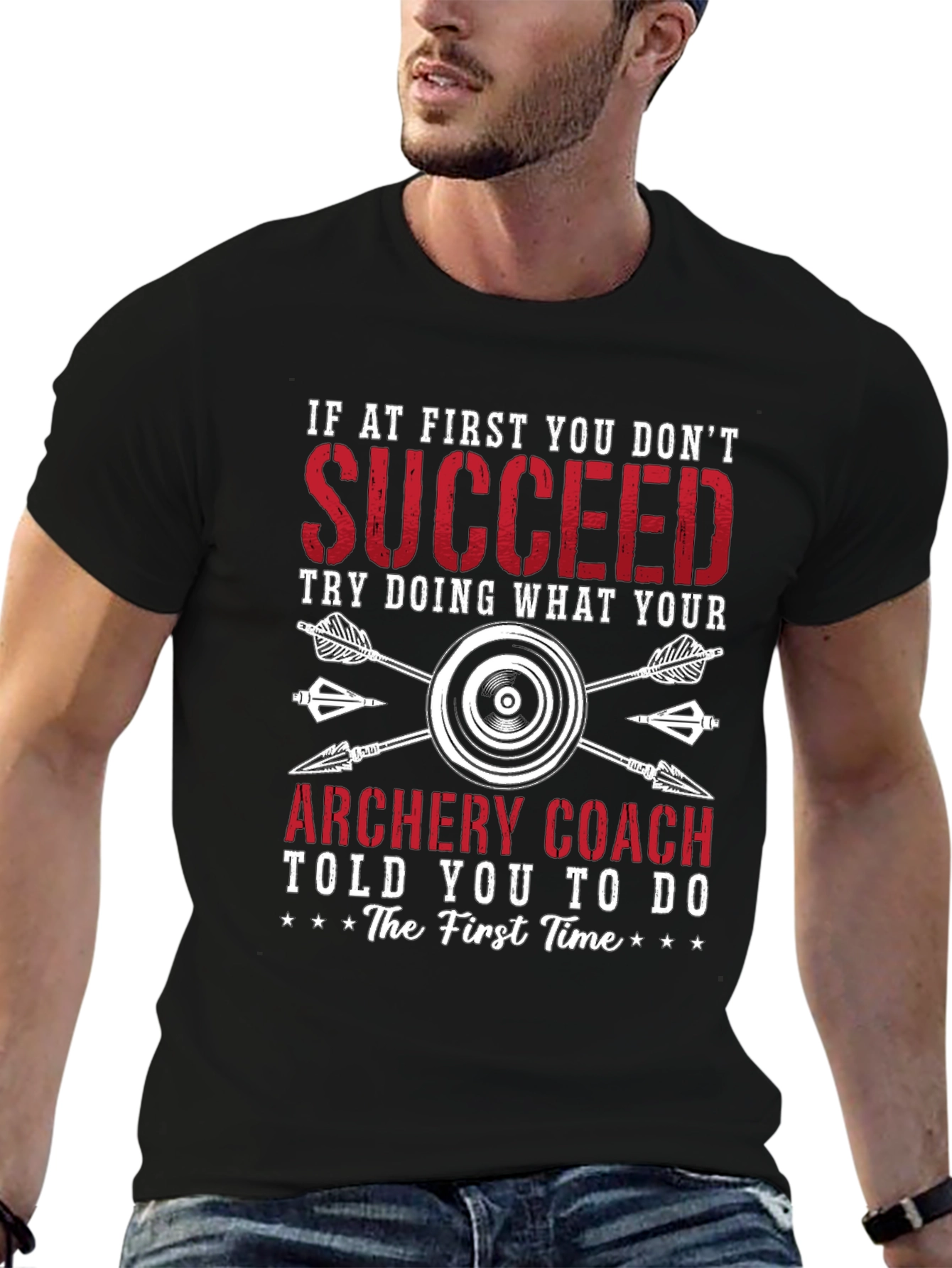 Archery Coach T-Shirt - Funny Archery Tee