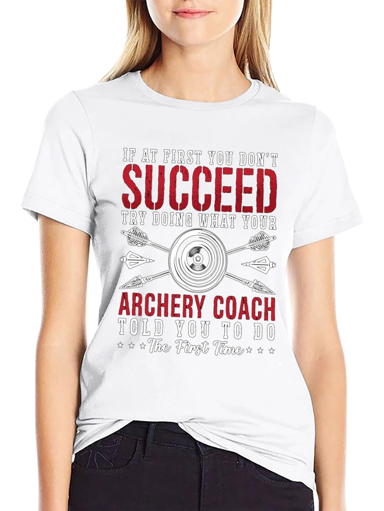 Archery Coach T-Shirt - Funny Archery Tee