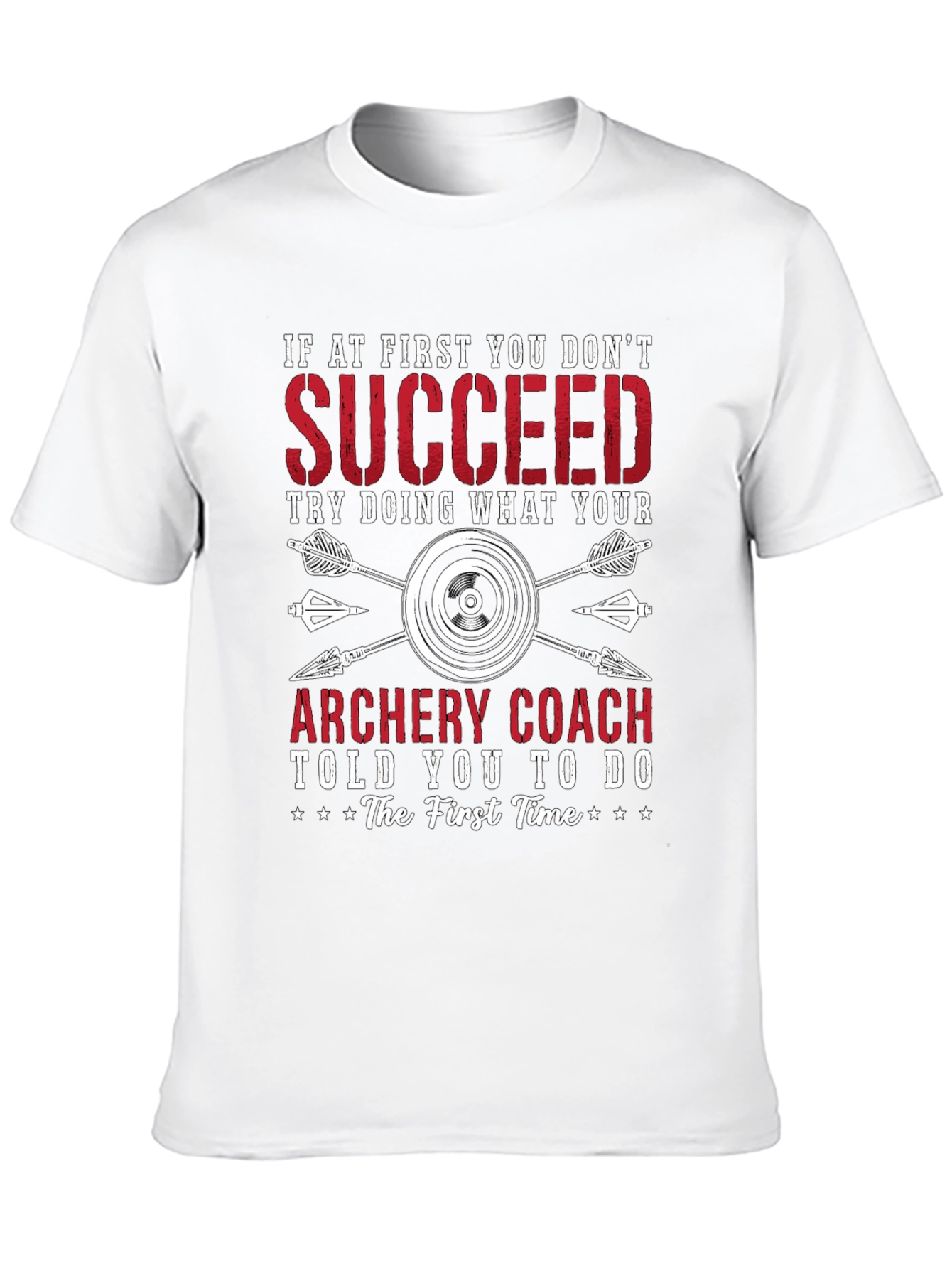 Archery Coach T-Shirt - Funny Archery Tee