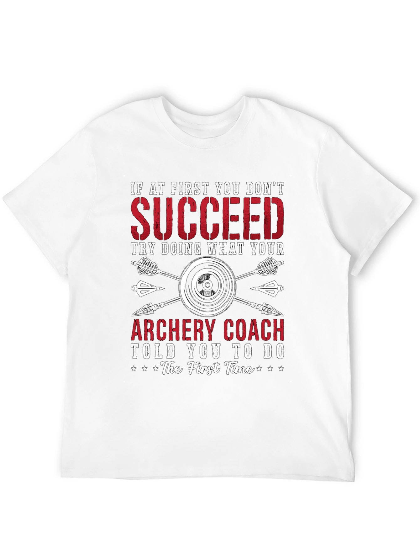 Archery Coach T-Shirt - Funny Archery Tee