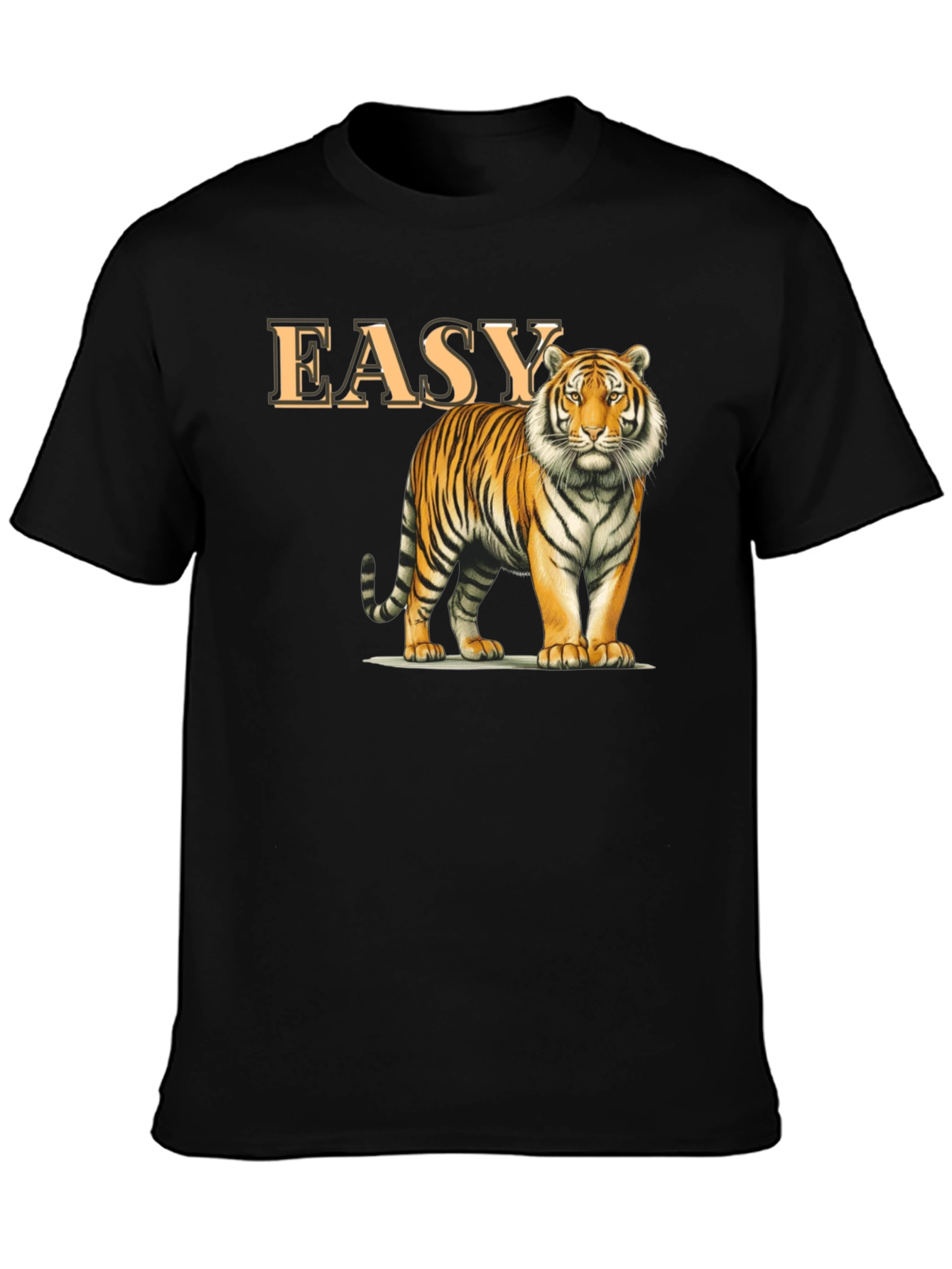 Easy Tiger Graphic T-Shirt - Classic Crew Neck