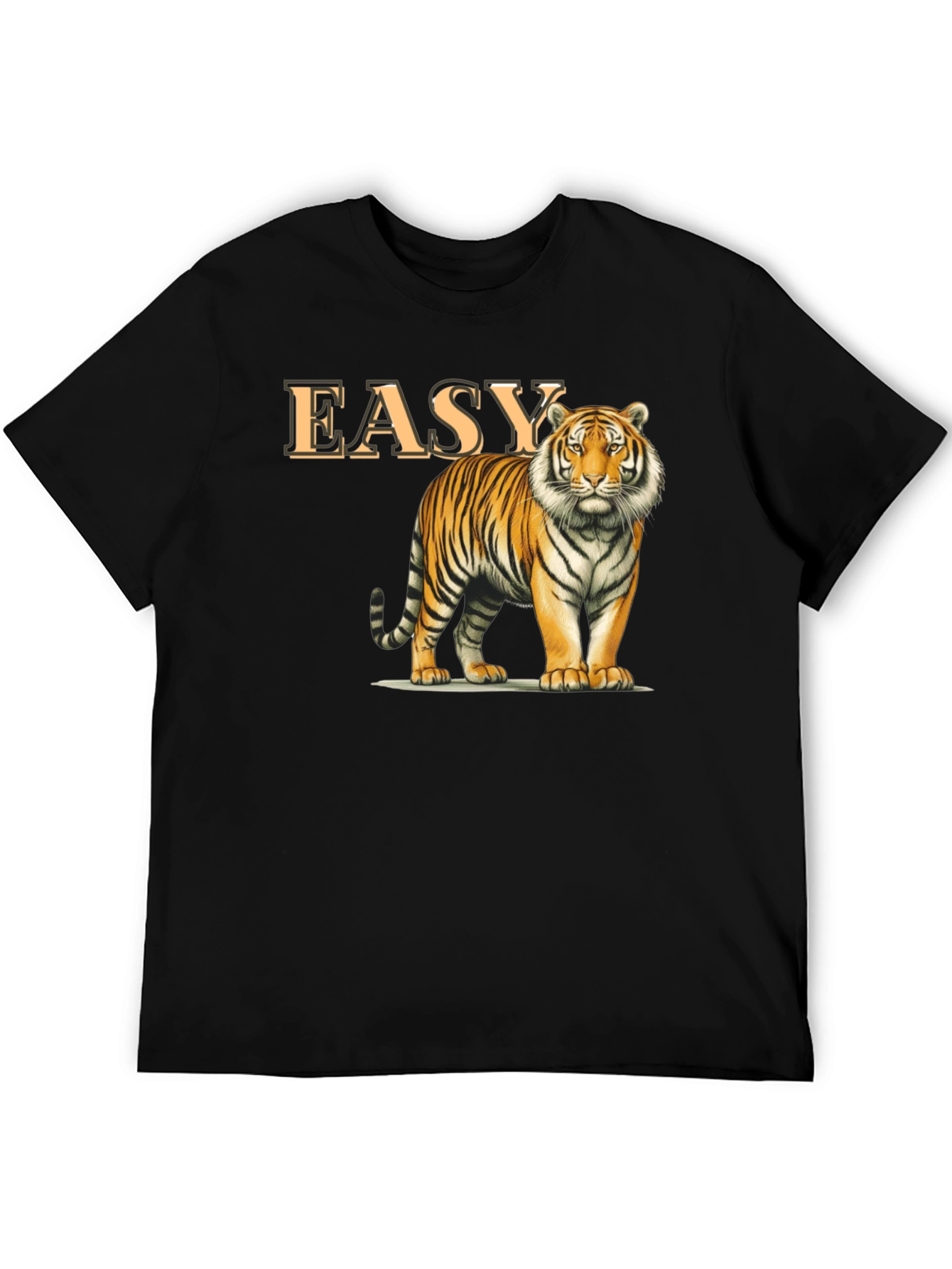 Easy Tiger Graphic T-Shirt - Classic Crew Neck
