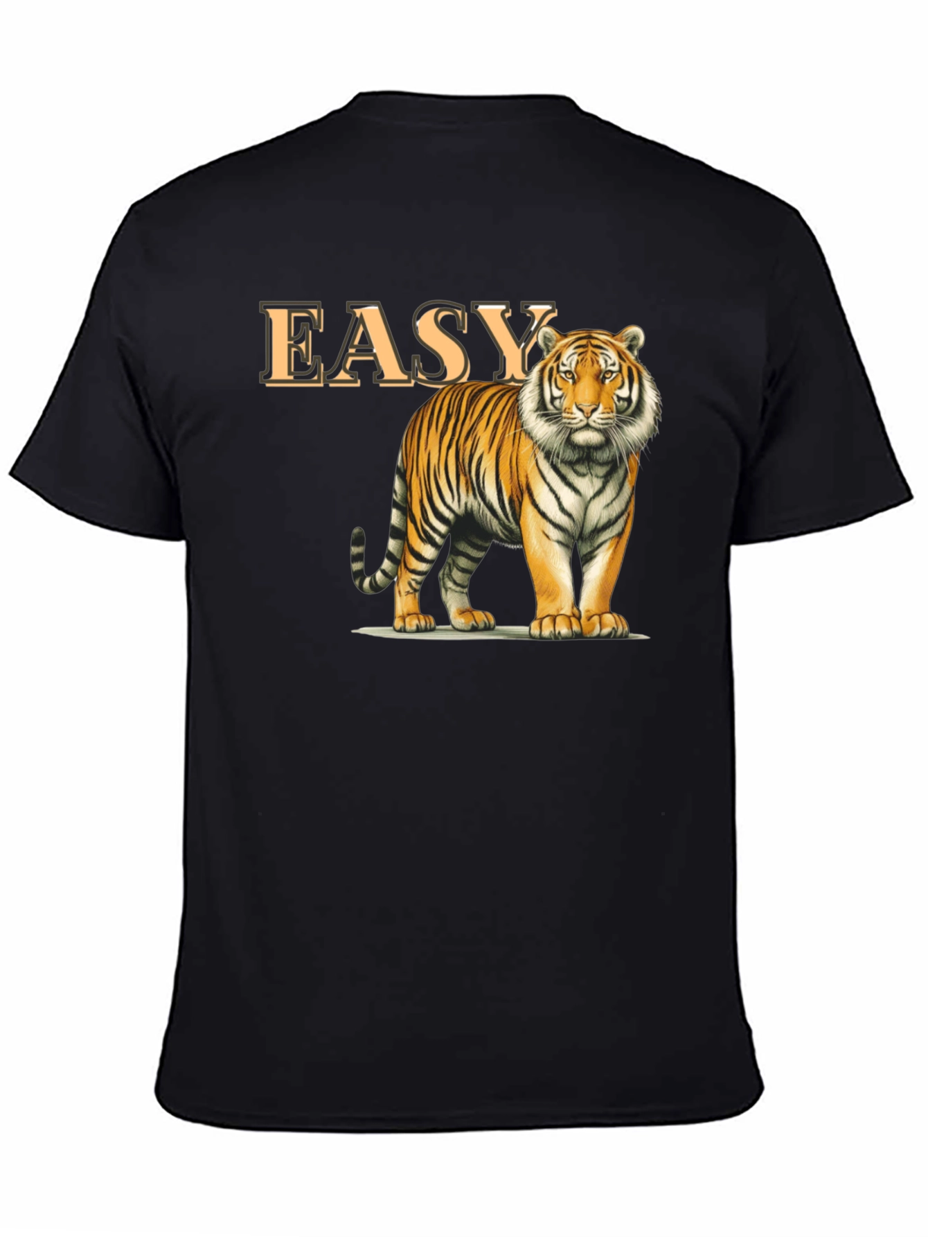 Easy Tiger Graphic T-Shirt - Classic Crew Neck