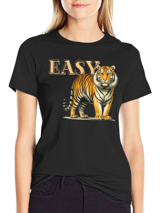 Easy Tiger Graphic T-Shirt - Classic Crew Neck