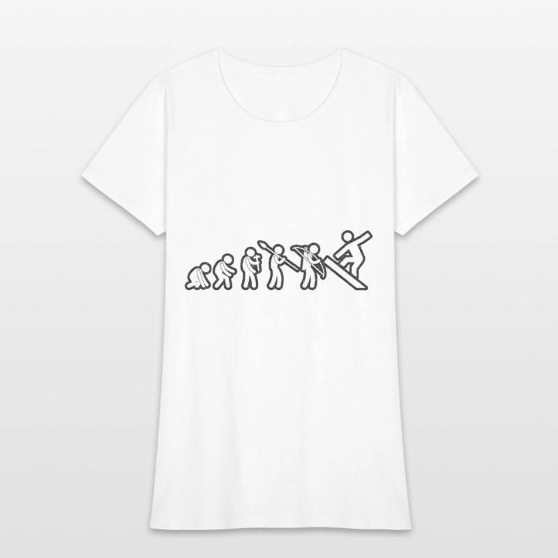 Evolution Snowboard White Grunge