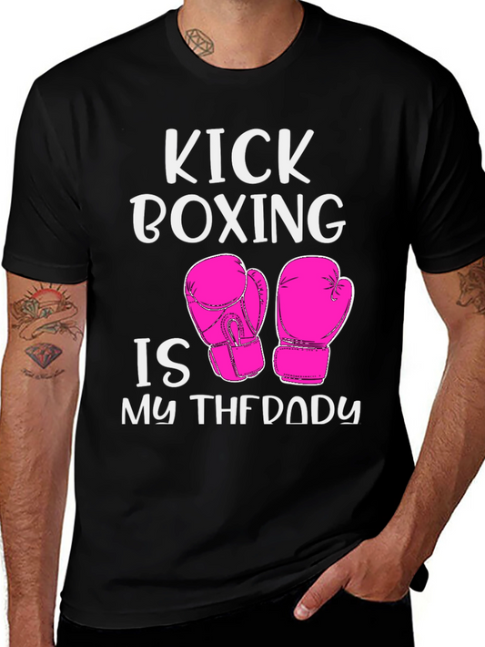 Kick Boxing Therapy Graphic Tee