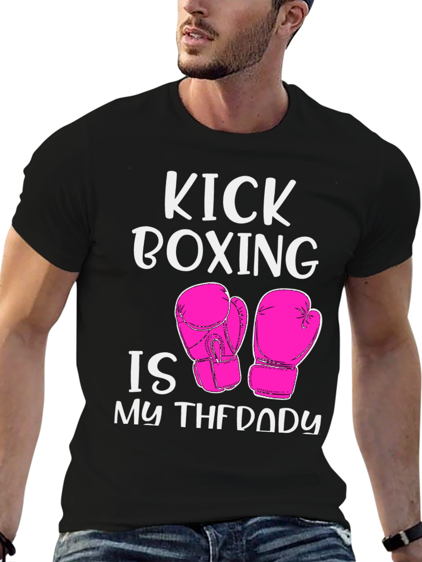 Kick Boxing Therapy Graphic Tee