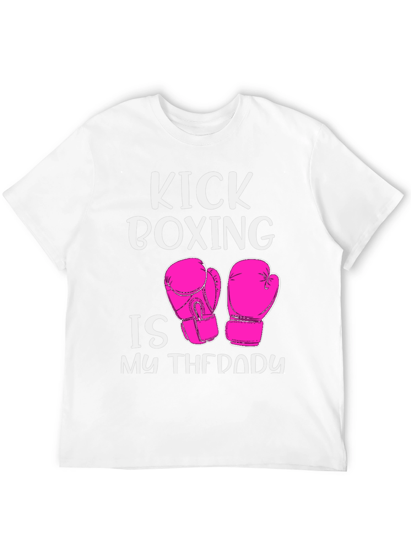 Kick Boxing Therapy Graphic Tee