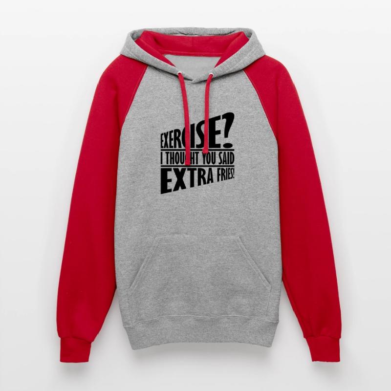 Exercise Extra Fries Quote