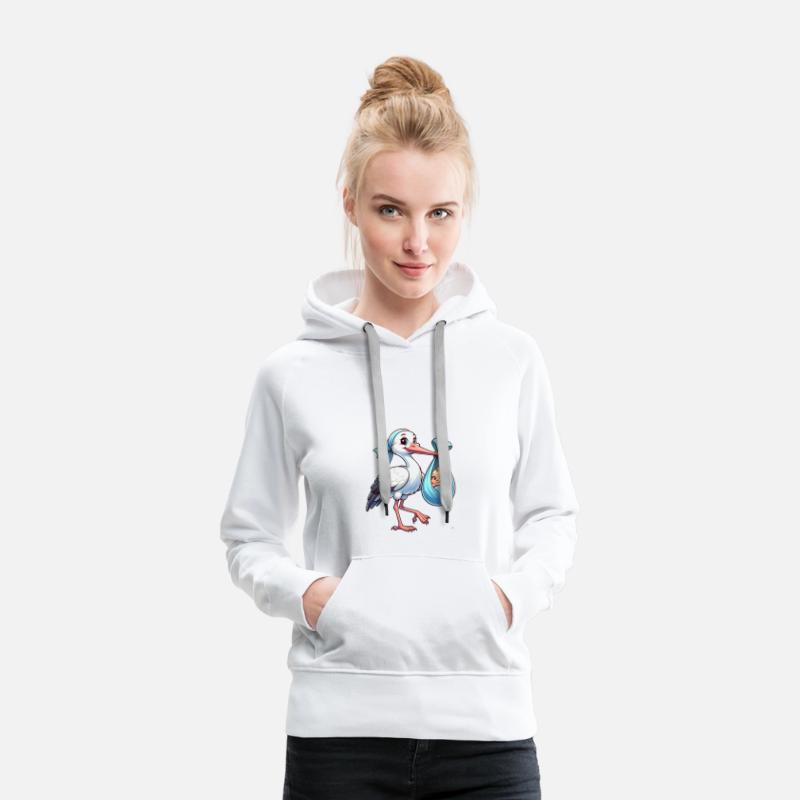 Expectant Mother Stork Brings The Beautiful News