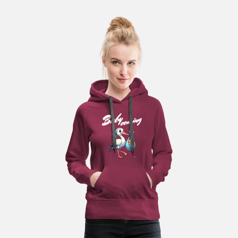 Expectant Mother Stork Brings The Beautiful News