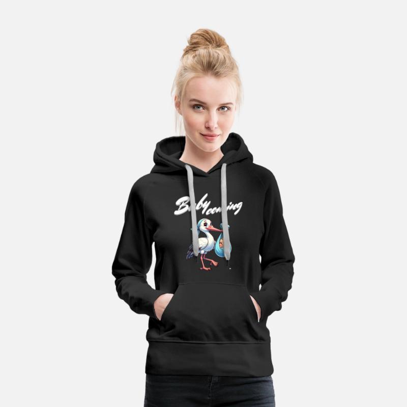 Expectant Mother Stork Brings The Beautiful News