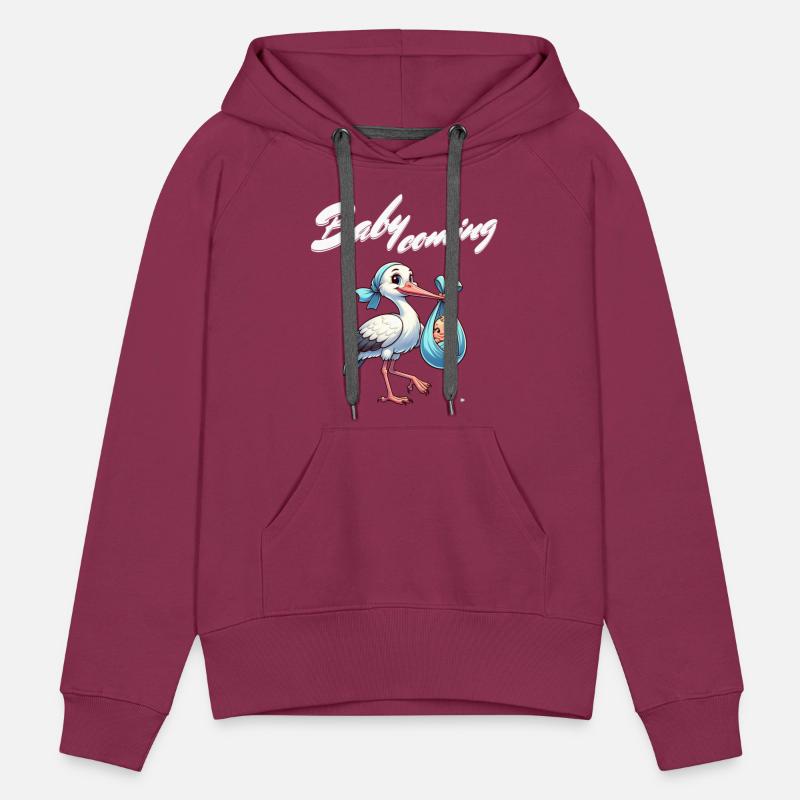 Expectant Mother Stork Brings The Beautiful News