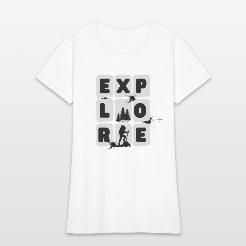 Explore – Adventure Tee for Nature and Travel Love