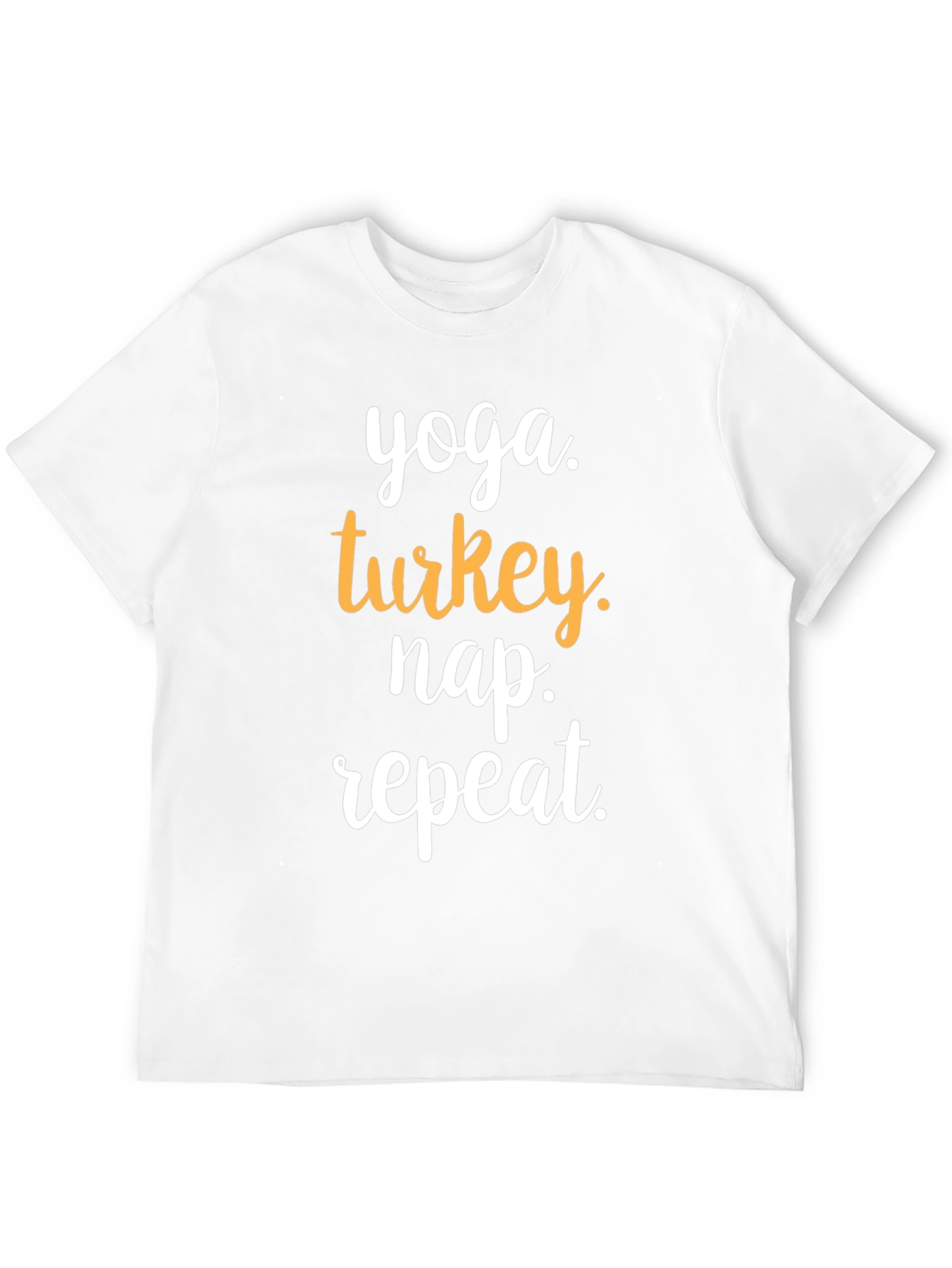 Yoga Turkey Nap Repeat T-Shirt