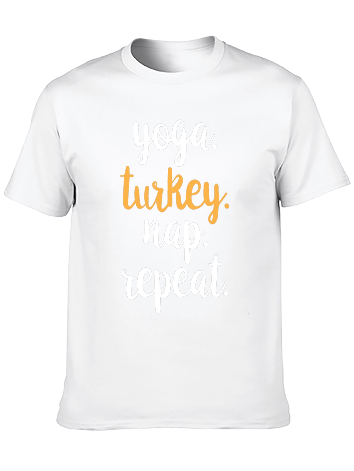 Yoga Turkey Nap Repeat T-Shirt