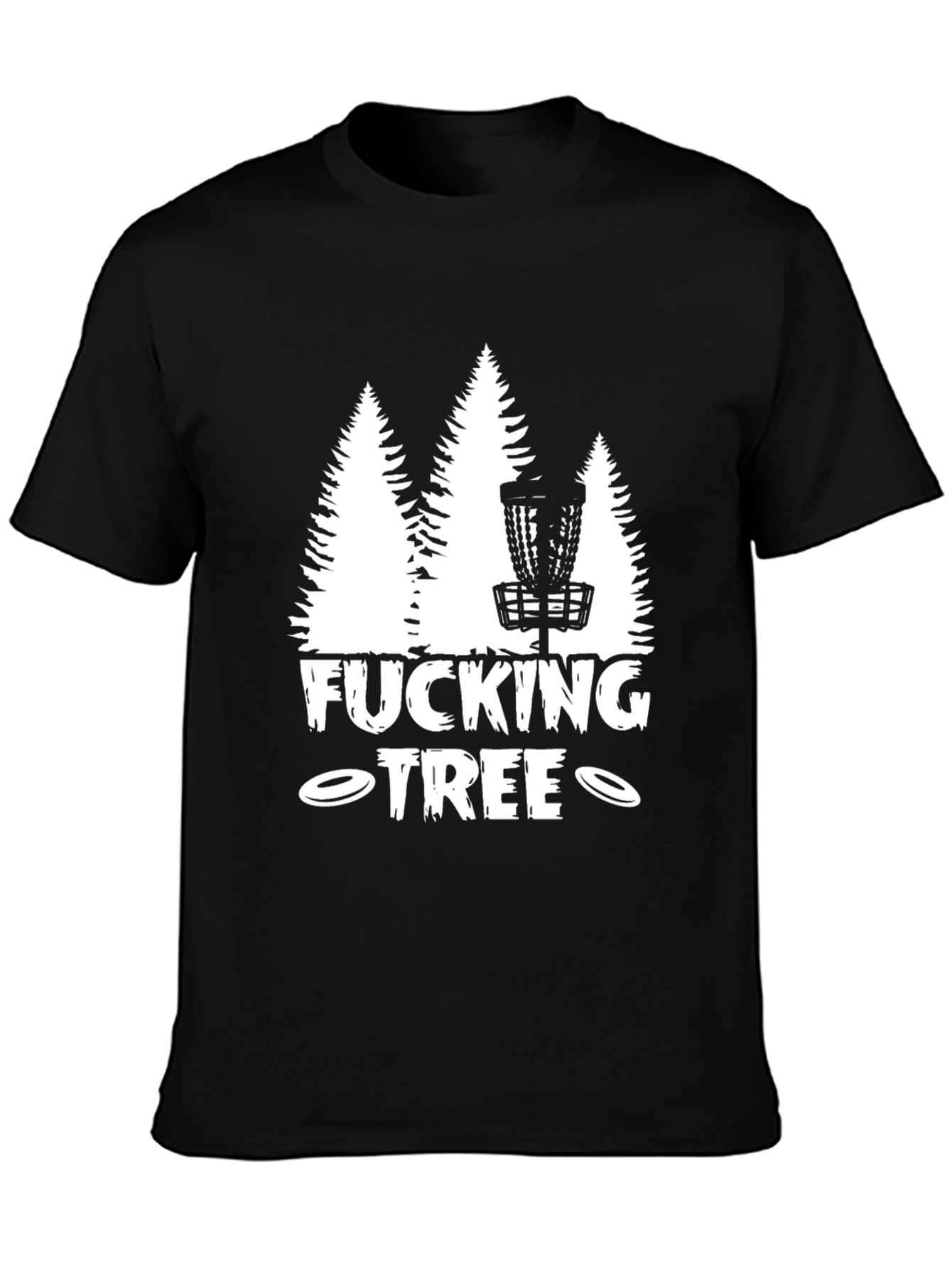 Funny Disc Golf Tree T-Shirt