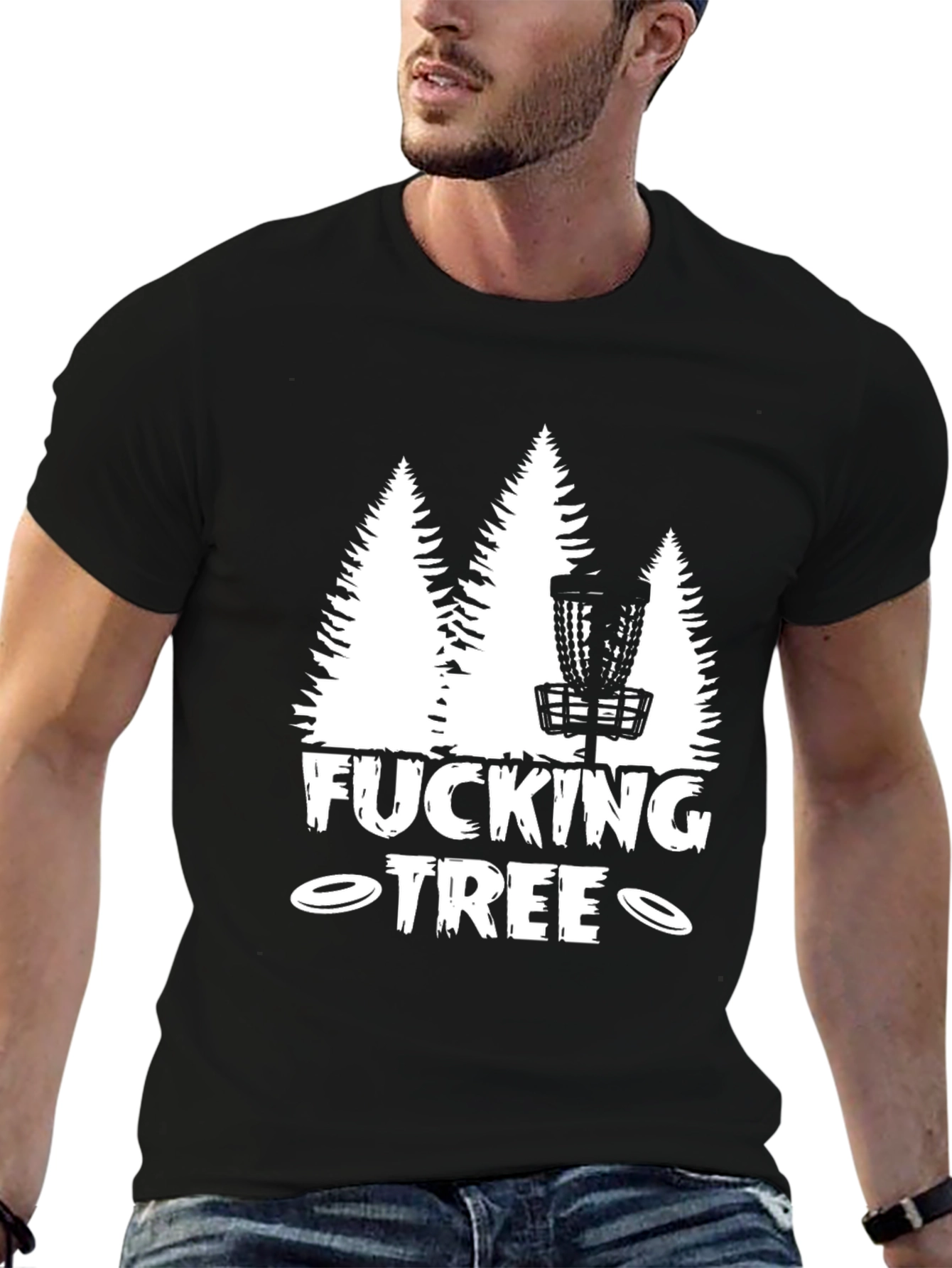Funny Disc Golf Tree T-Shirt